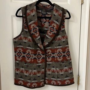 Pendleton wool vest